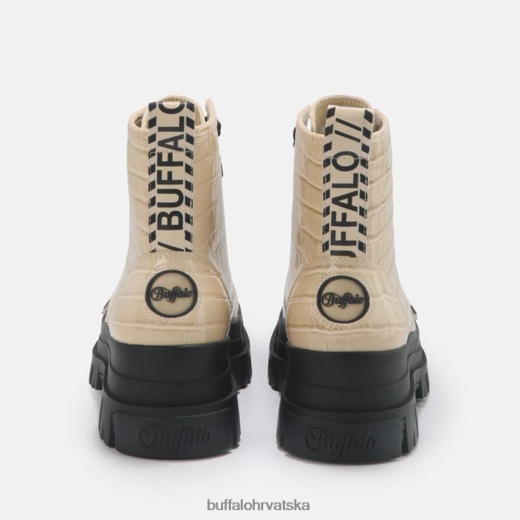 krema Buffalo aspha lace up hi bootie flat vegan |čizme TDD6T371